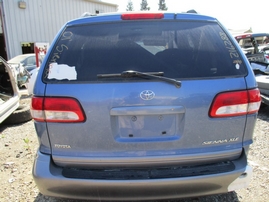 2001 TOYOTA SIENNA LE DENIM BLUE 3.0L AT Z16288